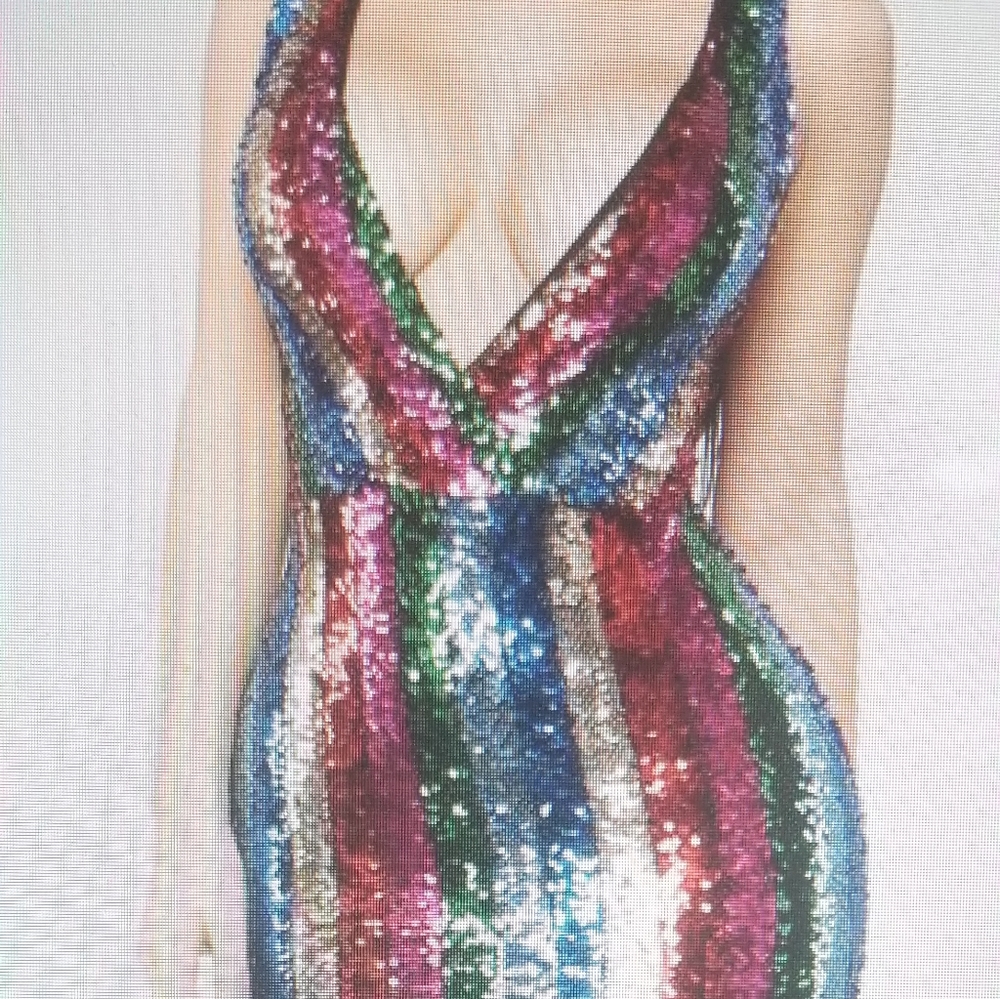 Fashion Nova  Diva Babe Sequin Dress